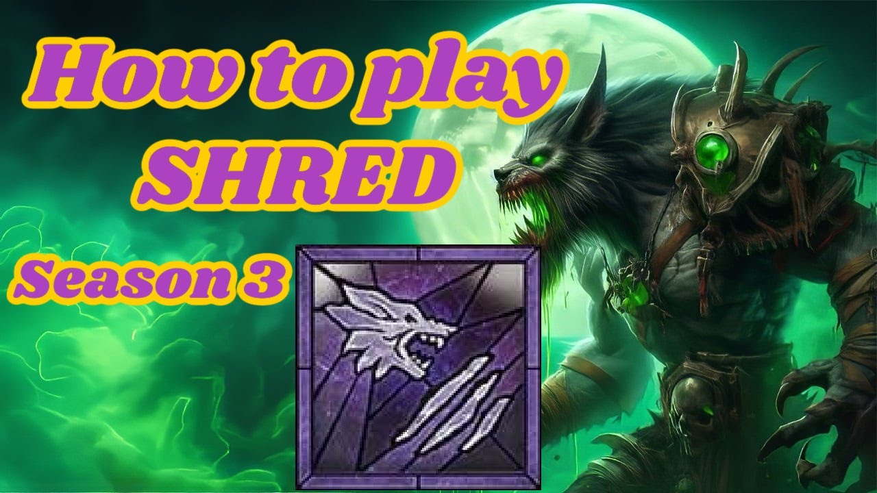How to play Shred Druid in Season 3!- Diablo 4