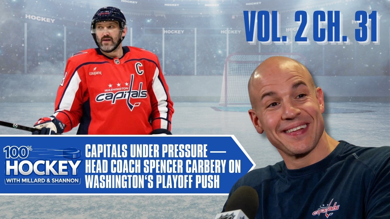 Capitals Under Pressure &mdash; Head Coach Spencer Carbery on Washington&rsquo;s Playoff Push
