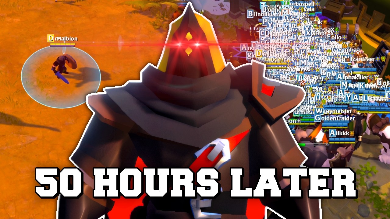I Went FULL DEGENARATE for 50 Hours to find Out What Albion Online is Actually About!