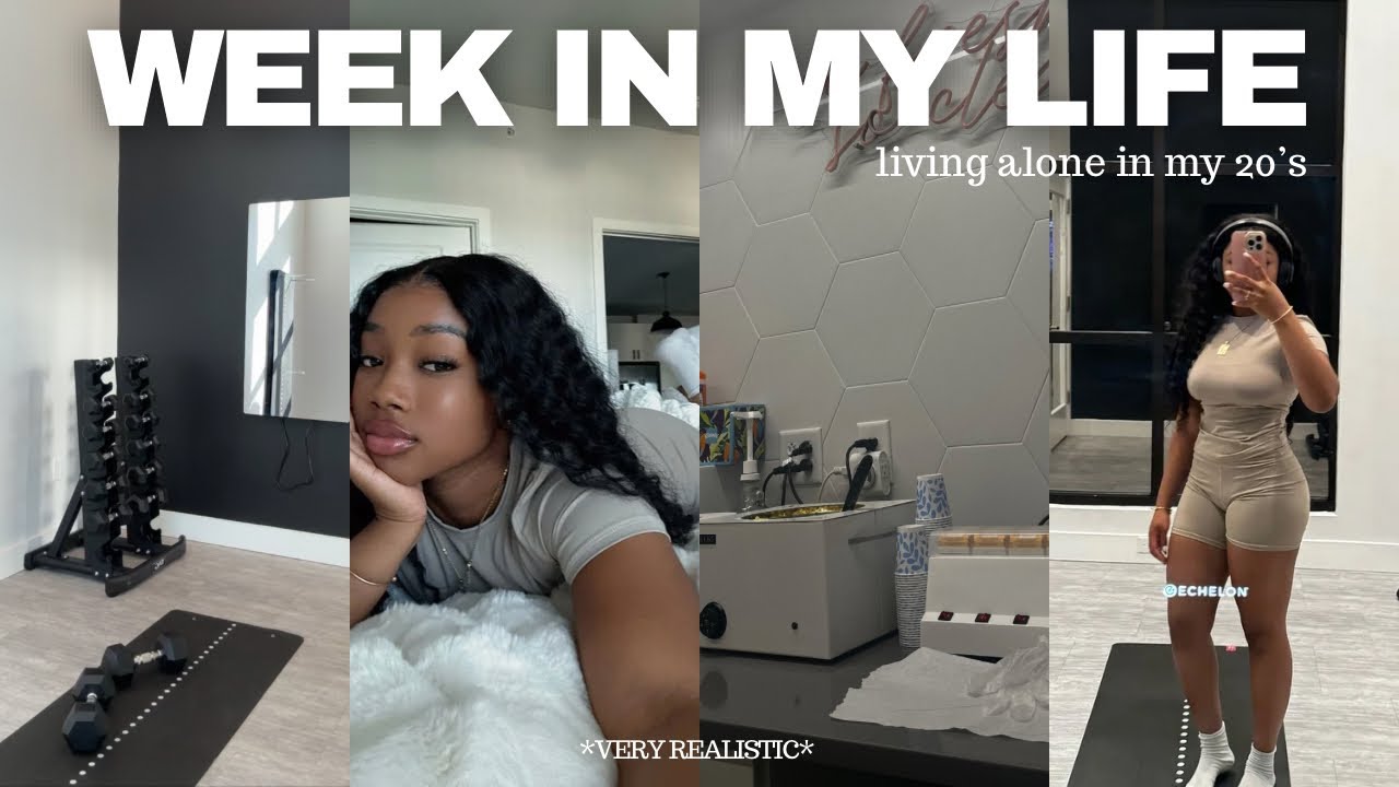 WEEK IN MY LIFE: LIVING ALONE IN MY 20&rsquo;s ᥫ᭡ | motivation , life update, school life + balancing etc&hellip;