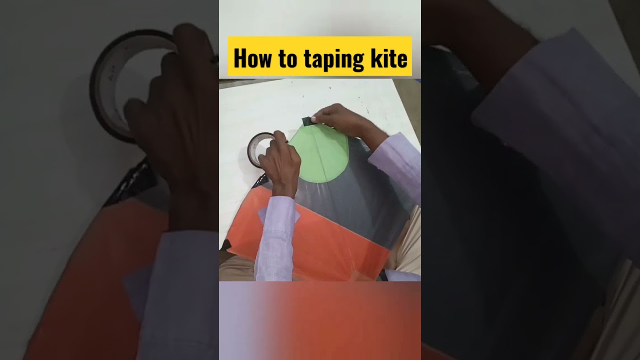 proper way to taping your kite #shortvideo #viralvideo #youtubeshorts