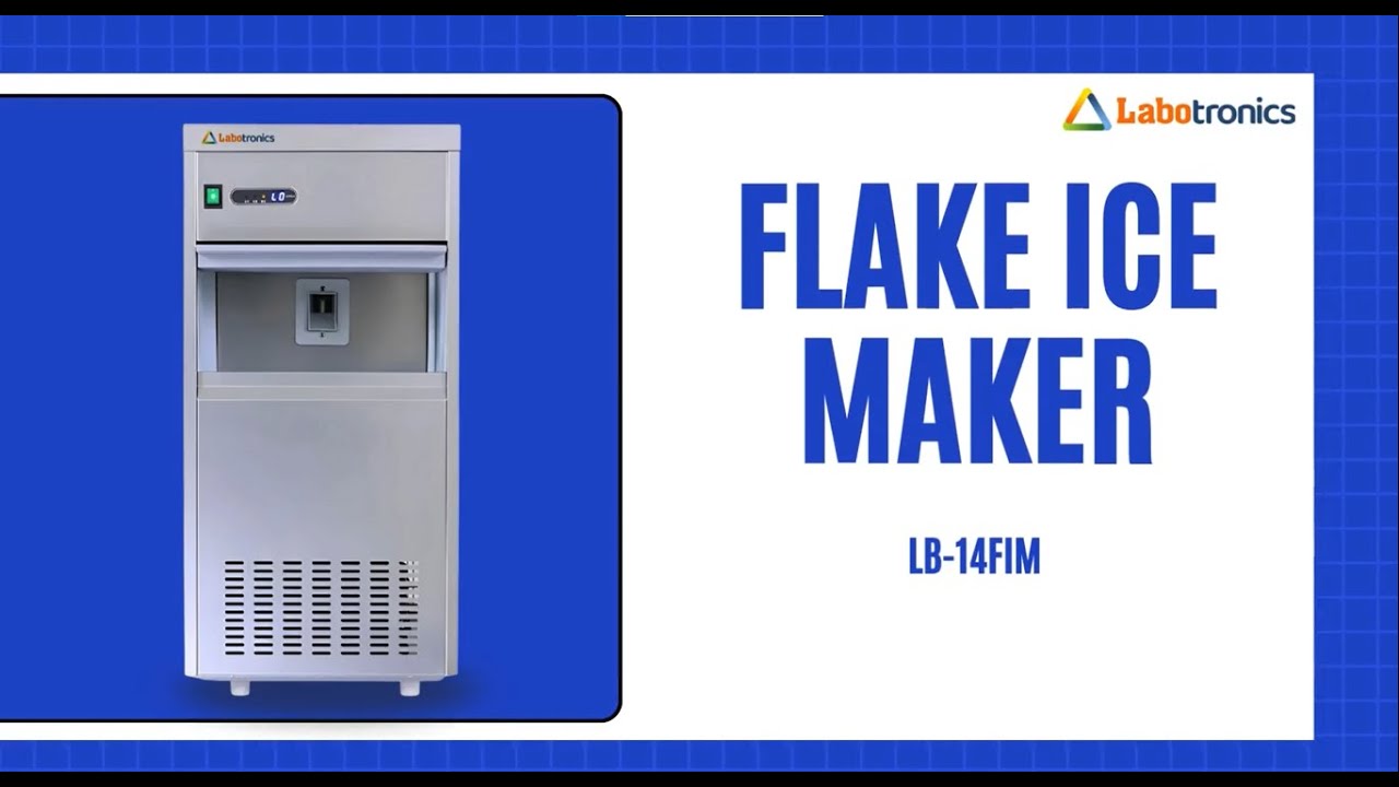 Labotronics Flake Ice Maker LB-14FIM &mdash; Precision Ice Production for Diverse Applications!
