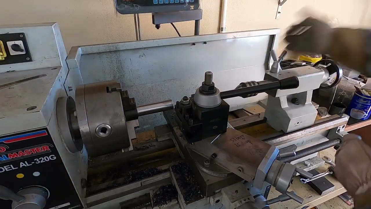 Hafco AL320G - Fitting the QA-140 QCTP - Part 2