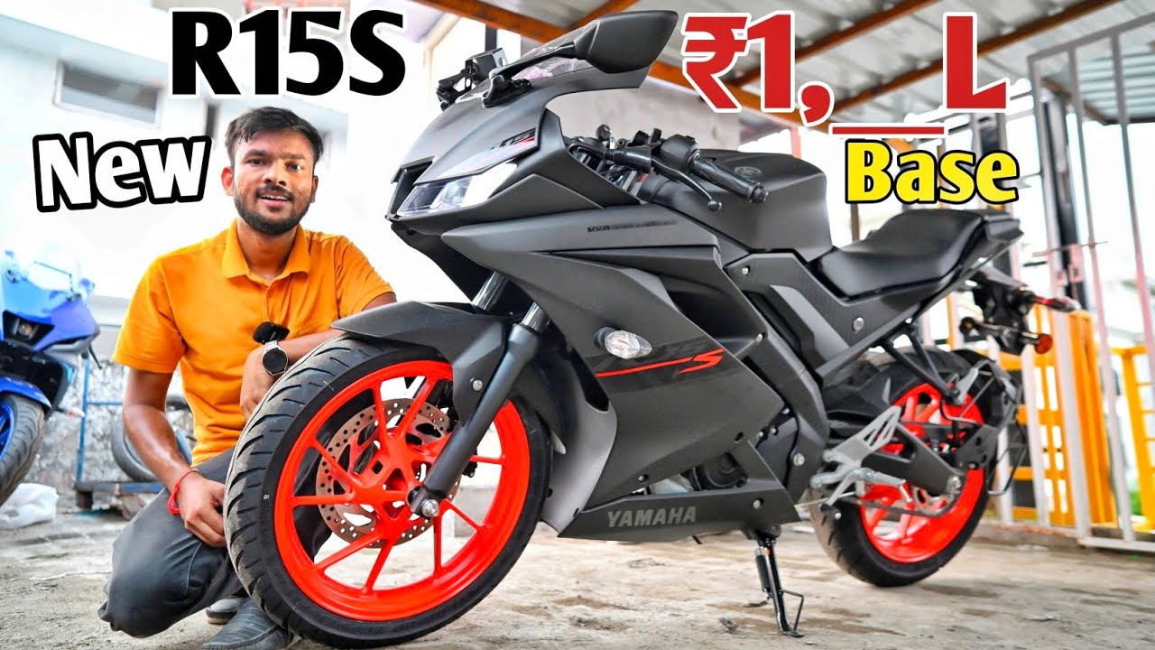 Yamaha R15 S New Matte Black Colour Single Seat Model
