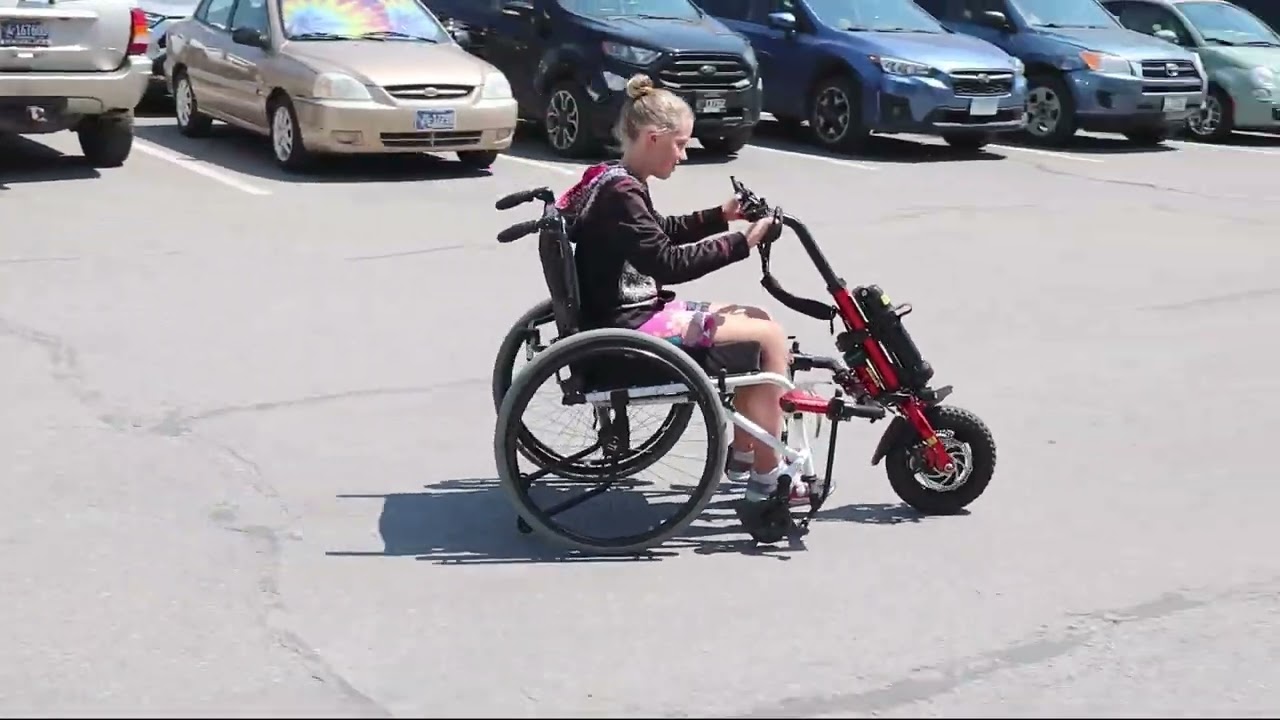 Kyler & Cozy Fire Up Firefly, a Power-assist for Wheelchairs