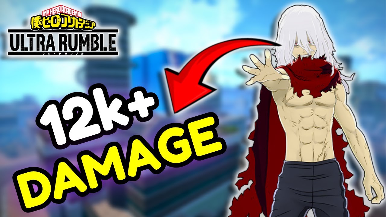 Top Player's High KO Tech Shiggy Gameplay | My Hero Ultra Rumble