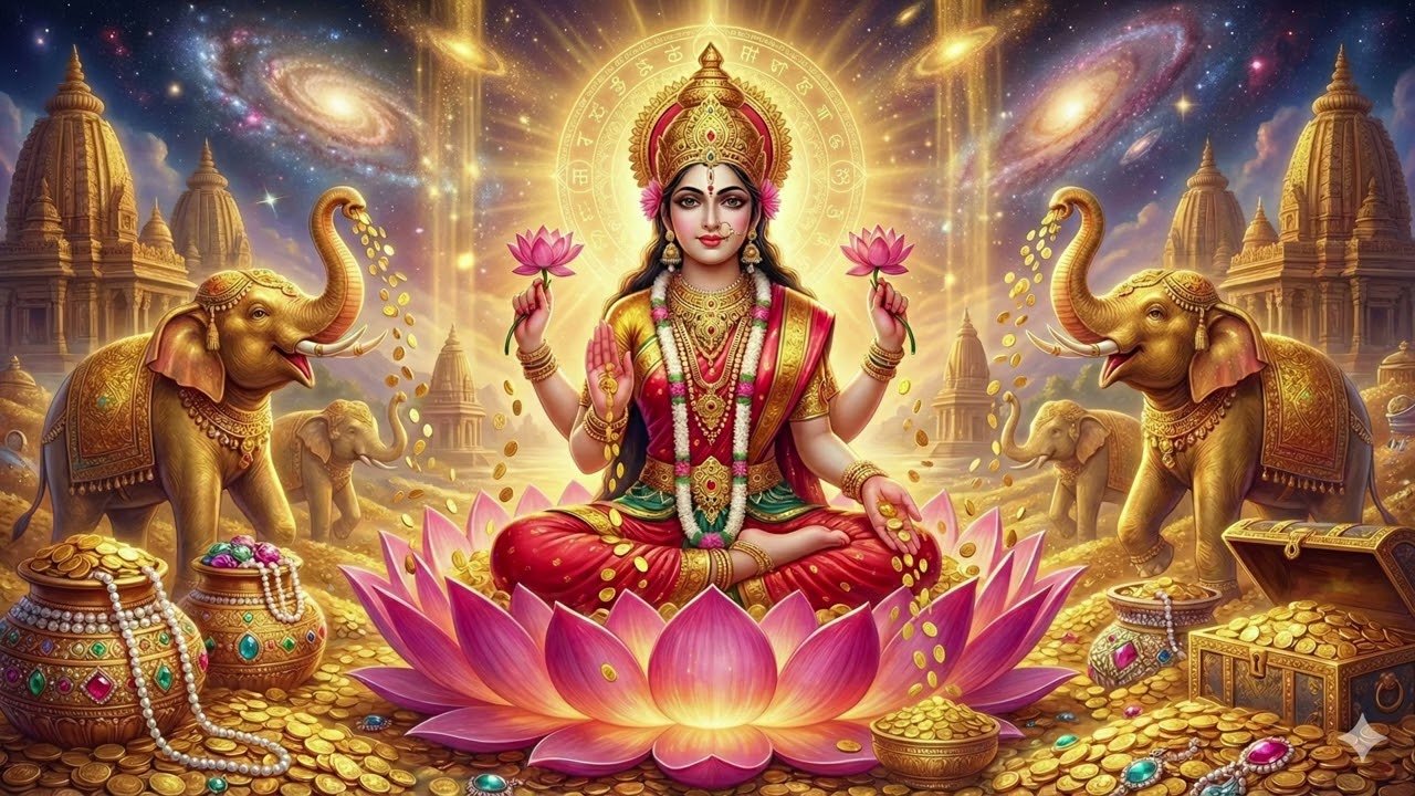 Powerful Lakshmi Mantra for Money & Abundance | Melodic Trance Chant for Wealth & Prosperity