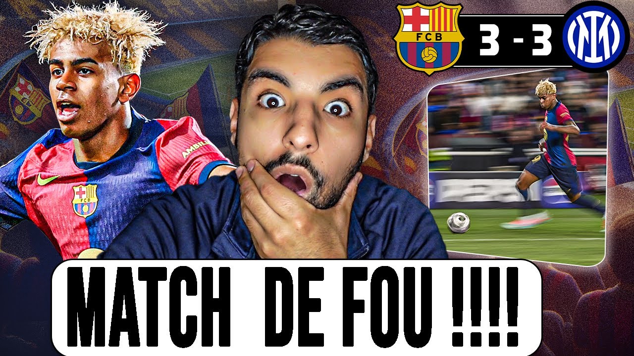CE MATCH ÉTAIT FOU !!! | Débrief: FC Barcelone 3 vs 3 Inter Milan (1/2 finale LDC)