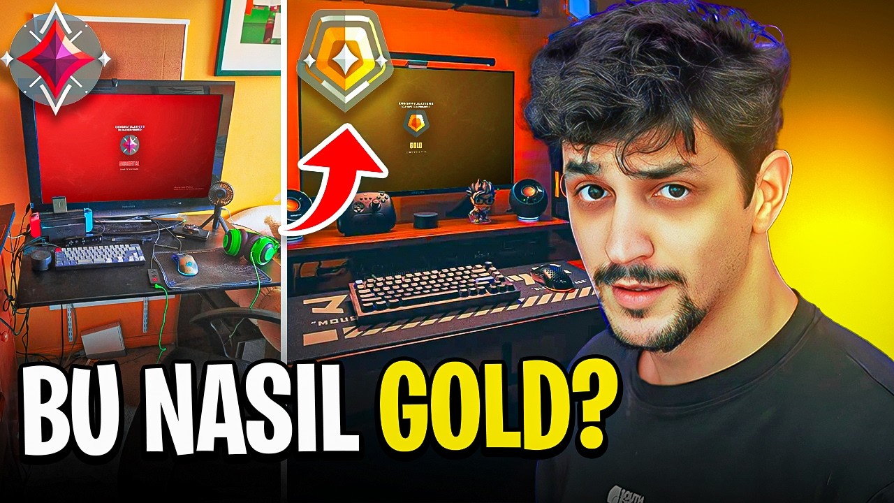 BU BİLGİSAYARLA BU RANKTA OLMAK  İMKANSIZ! | VALORANT