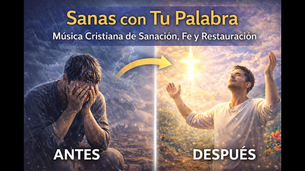 Sanas con Tu Palabra | Música Cristiana de Sanación,Fe y Restauración #jesus #dios #fe #musica