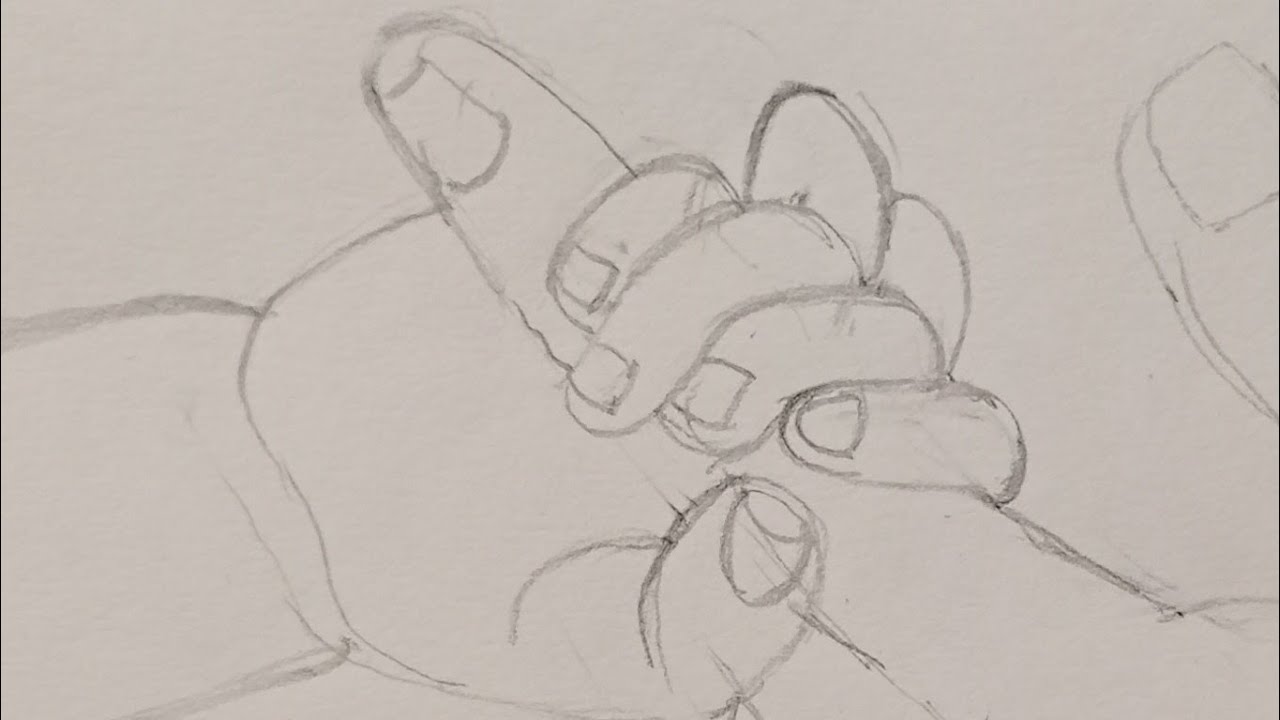 Father and son finger drawing tutorial