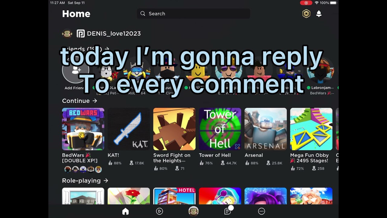 comment on this video and ur a legend
