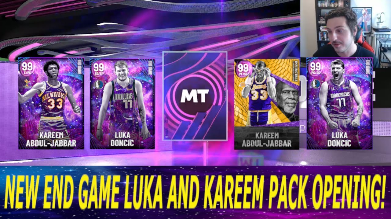 NEW End Game Luka and Kareem Pack Opening! Should you open these?