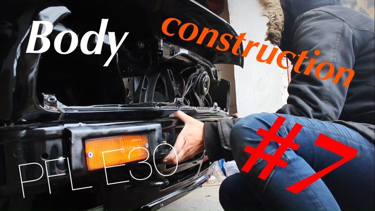 #7. Pre Facelift ( PFL ) E30. Girl restoration project. Car body construction.