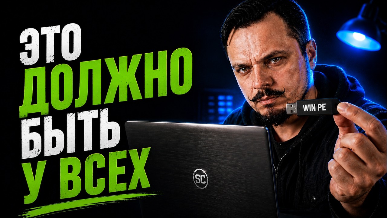 Загрузочная флешка/Создаем реаниматор на базе Windows PE #WindowsPE #SystemRecovery #WinPE