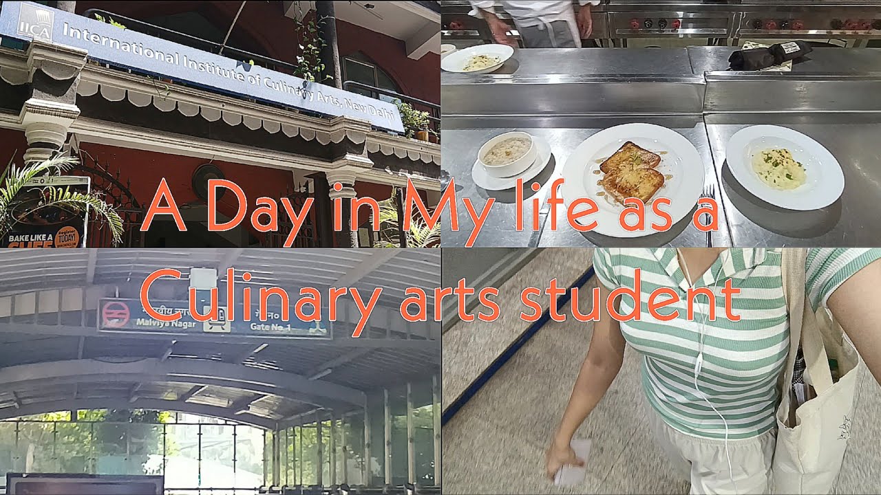 Life as a Culinary arts student at IICA Hauz khas |Michelle K |2023| College diaries |