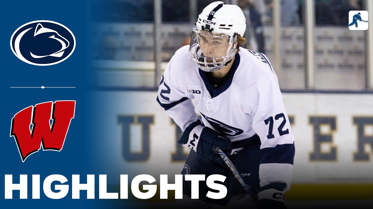Penn State vs Wisconsin | NCAA College Hockey | Highlights - March 05, 2026