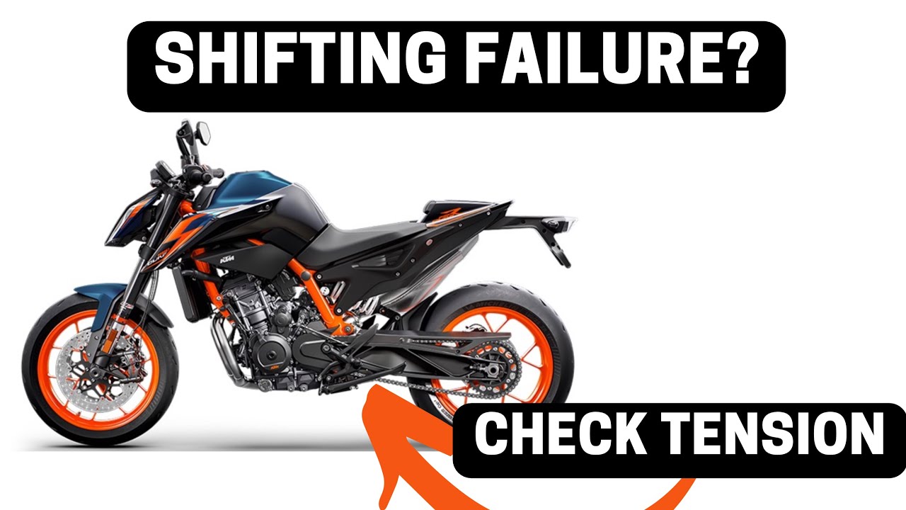 Chain Tension DIY and Quickshift Discussion - KTM 890 Duke R