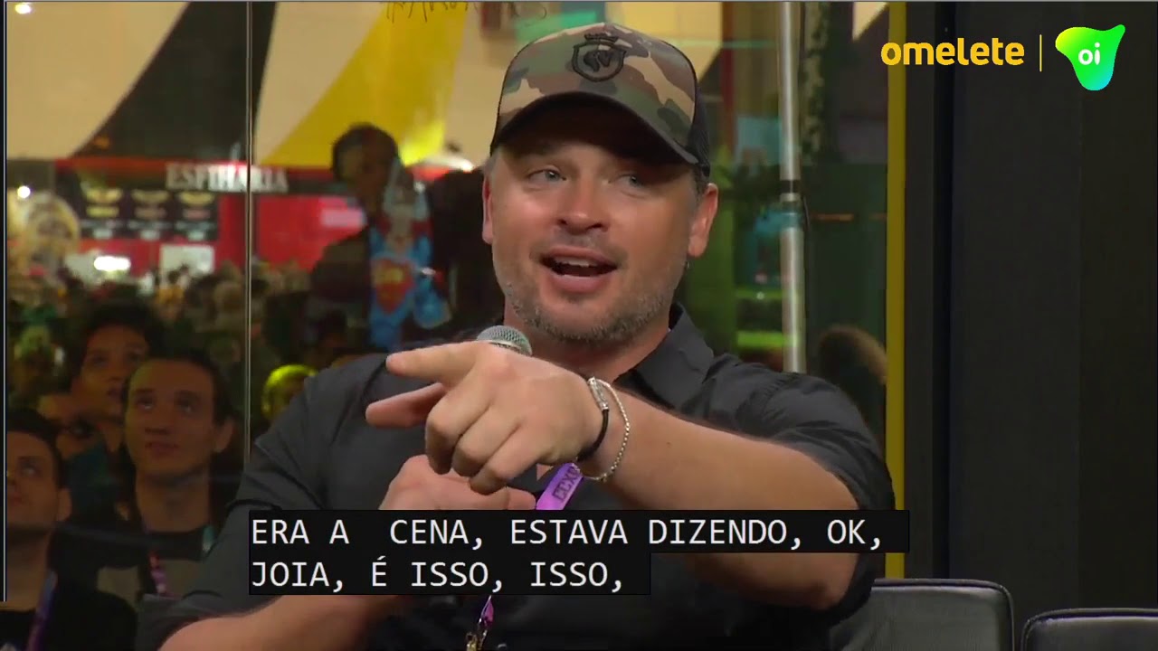 Tom Welling CCXP18 (Brazil) omeleteve interview