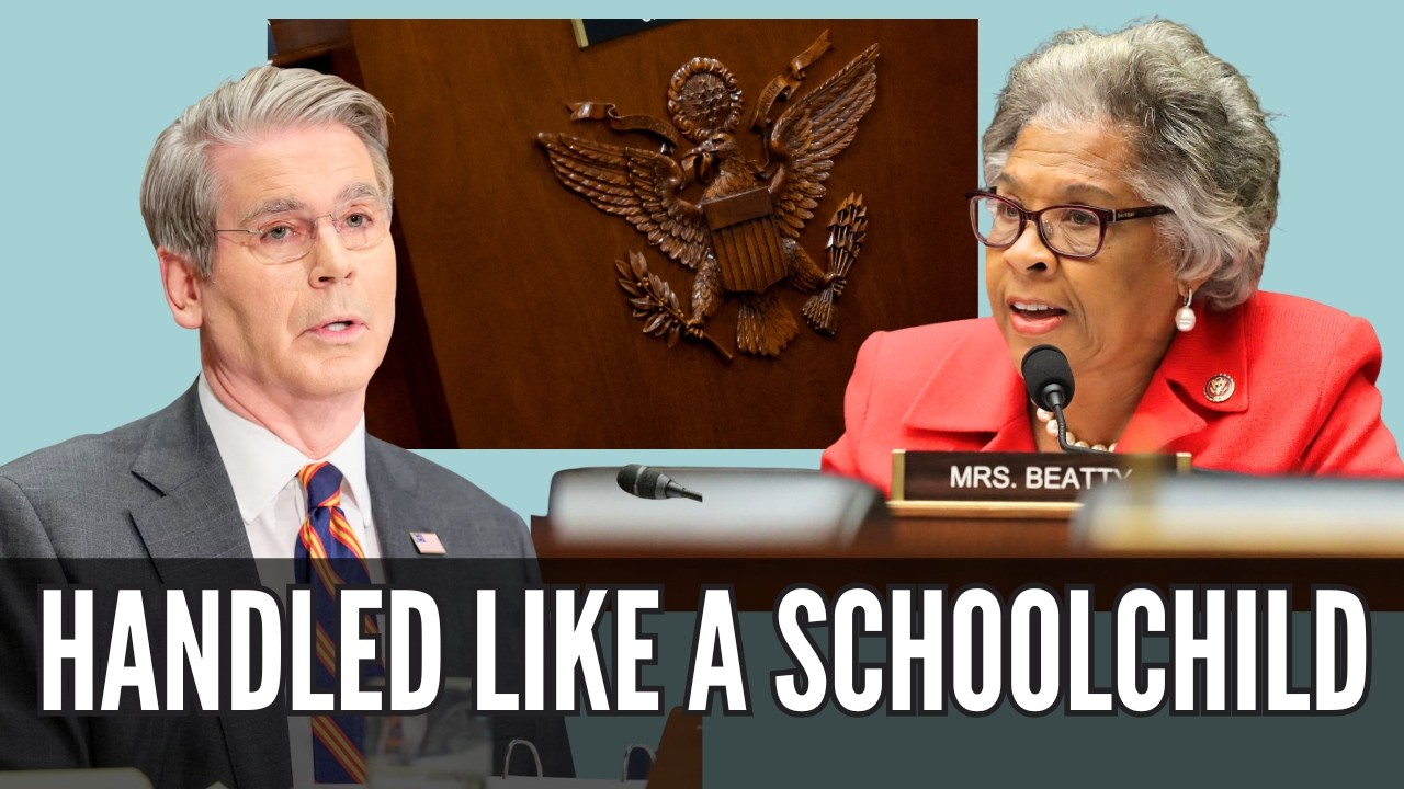 Joyce Beatty Patiently Cross-Examines Scott Bessent on Tubman $20 Rollout — It Gets Awkward