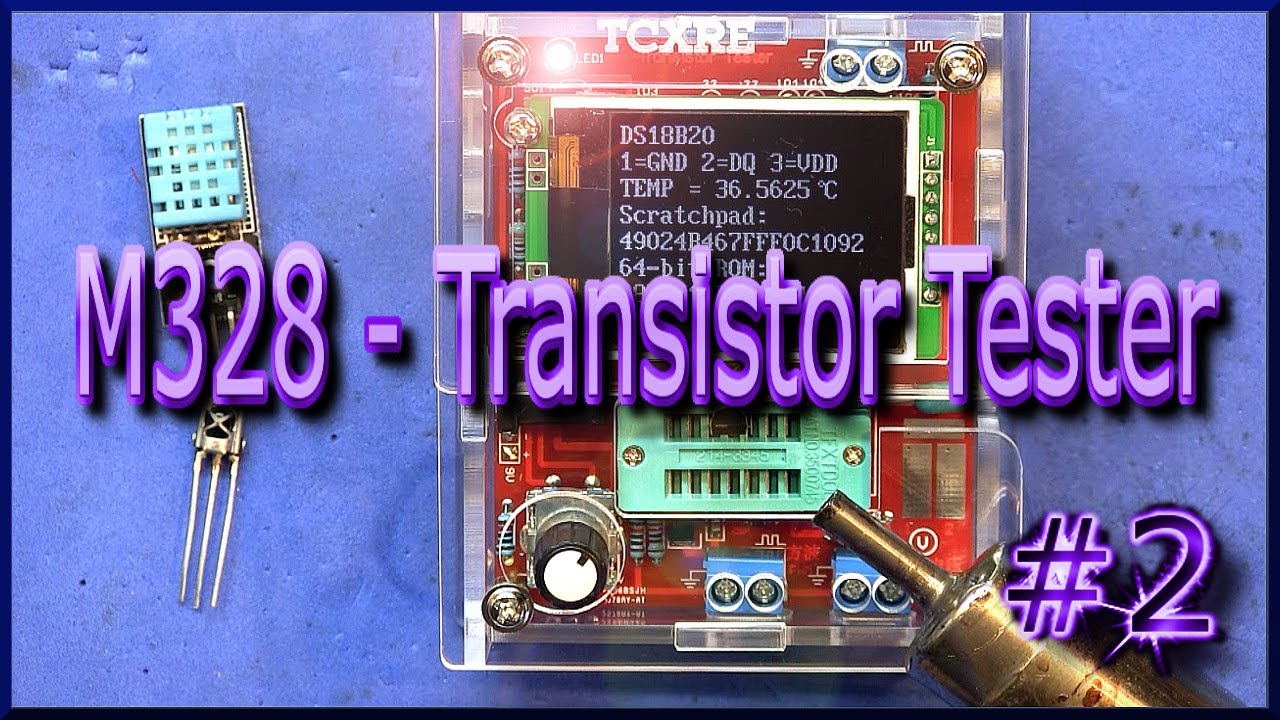 ✅ M328-Transistor Tester #2 | J_RPM