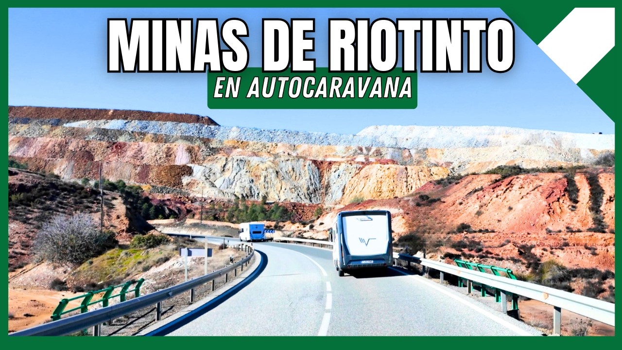 🇪🇸 Minas de Riotinto en autocaravana | El tren, el museo y un final mágico en Almonaster | Día 13