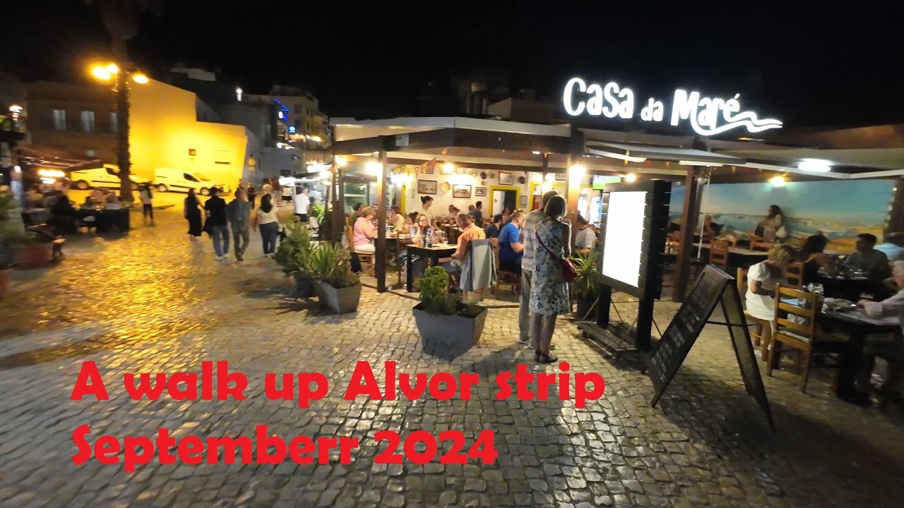 A walk up Alvor strip September 14th 2024