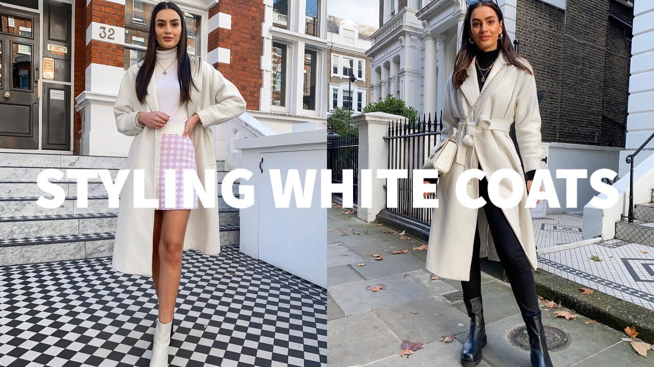 Styling Tips and Ways to Wear White Coats | Peexo