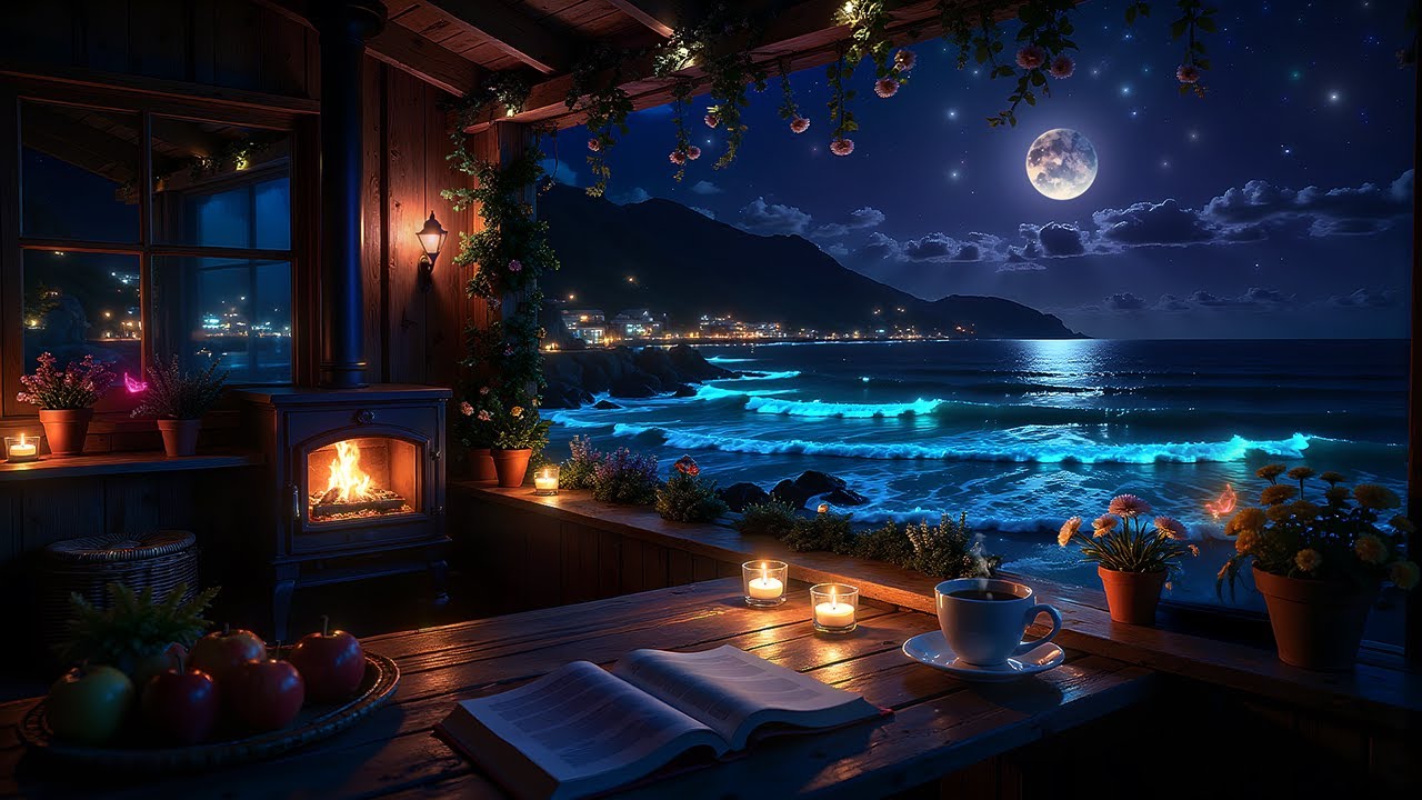 Relaxing Piano & Wave Sounds • Instant Relief From Insomnia • Stress Relief And Calm Mind