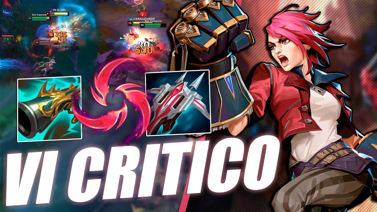 Prob&eacute; VI CRITICO en Ranked Y PEGA COMO EN ARCANE! (Criticos de 1,000)