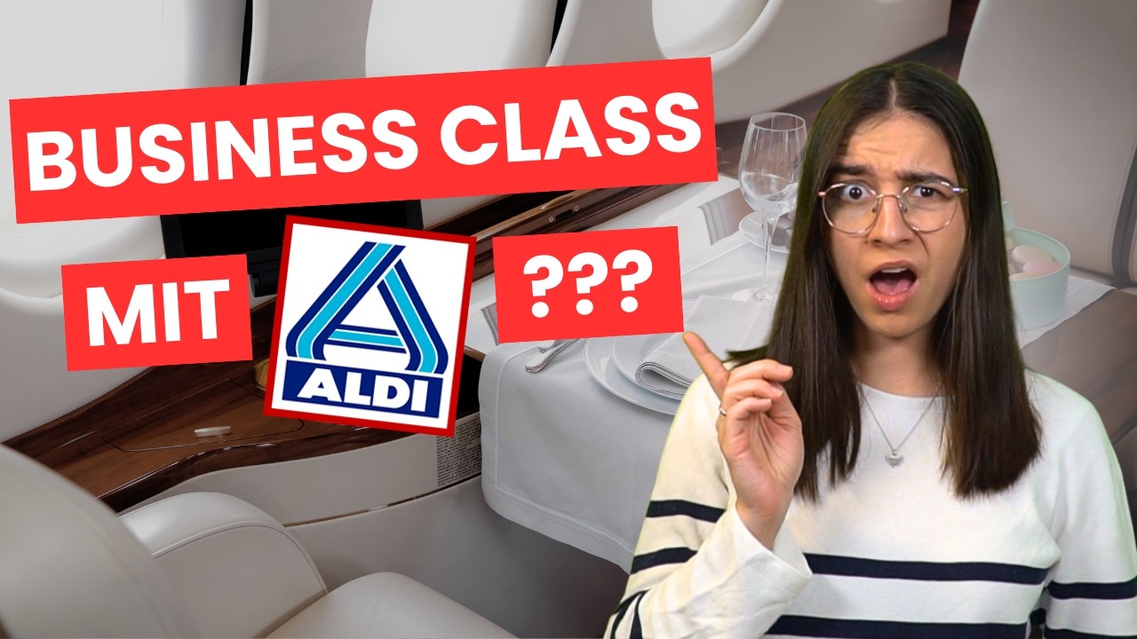 Dieser Aldi-Trick bringt dich in die Business Class!