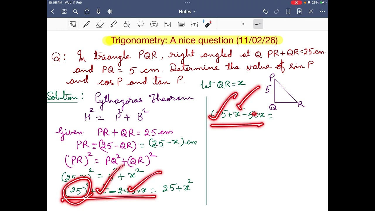 Trigonometry: A nice question ( In Telugu) (11/02/26)