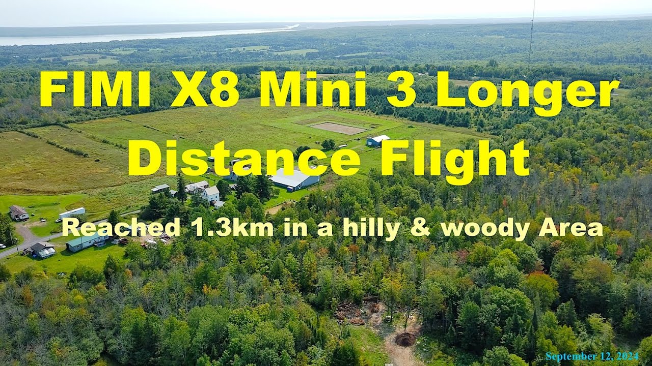 FIMI X8 Mini 3 Longer Distance Flight