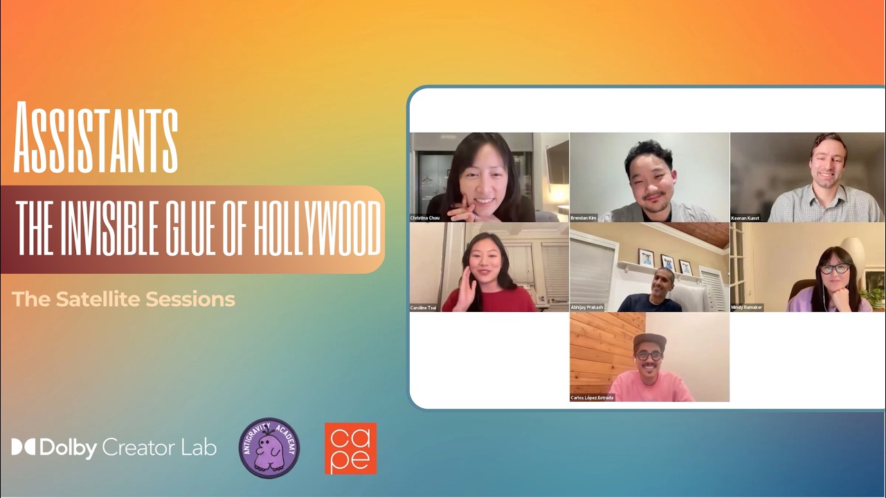 Assistants - The Invisible Glue of Hollywood, with Carlos López Estrada | #DolbyCreatorTalks