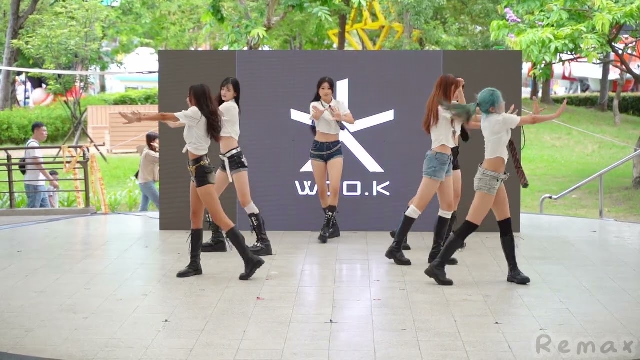 19 Luminous izna SIGN 團員&WOVA團員自介 舞客星woo.k star 星動樂園KPOP 台北兒童新樂園 快閃活動 2025-06/29 4K/60FPS