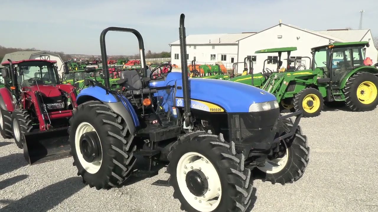 2010 New Holland TD5030 Open Station Tractor! Pre-Emission! For Sale by Mast Tractor Sales