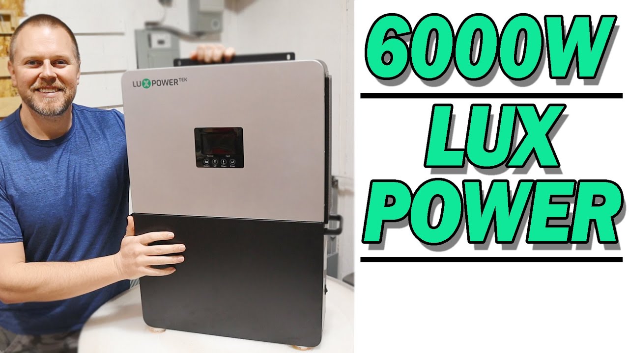 Автономный инвертор Lux Power 6 кВт - чистая синусоида