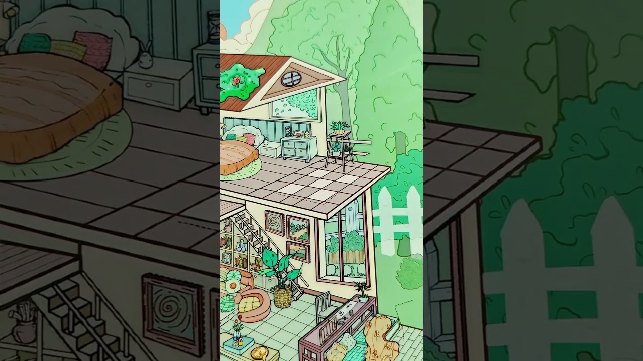 Build a courtyard of your own in the forest#Trending on Weibo#Original video#Daily Sharing