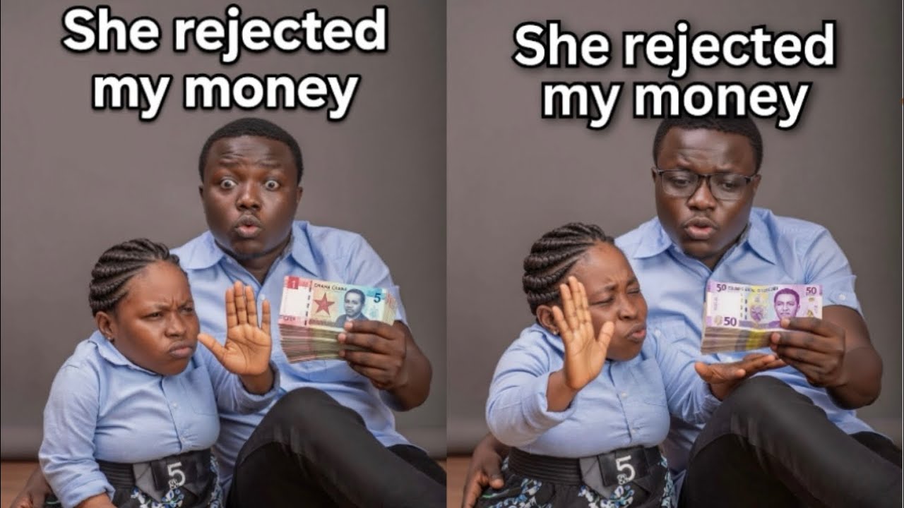 MY OWN MONEY AND SHE IS TELLING ME WHAT SHE WANT😂