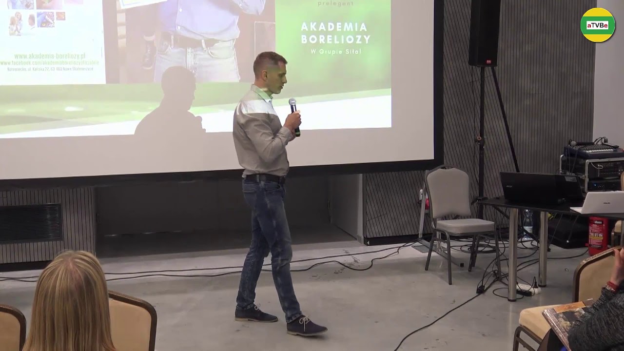 Akademia Boreliozy-Wykład o boreliozie,materiał TVBe,Szebestik Michał