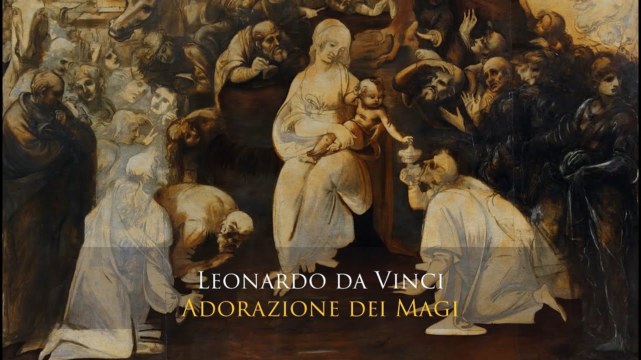 Leonardo da Vinci - Adorazione dei Magi