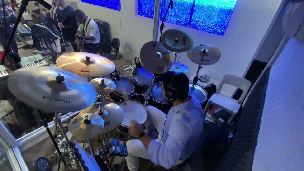 Aline Barros - Consagração DRUM COVER André Negrão