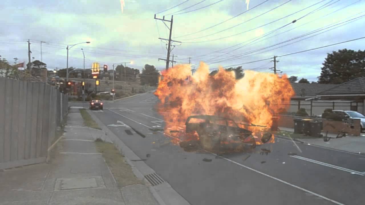 Car Bomb Explosion - 3DS Max, RayFire, After Effects