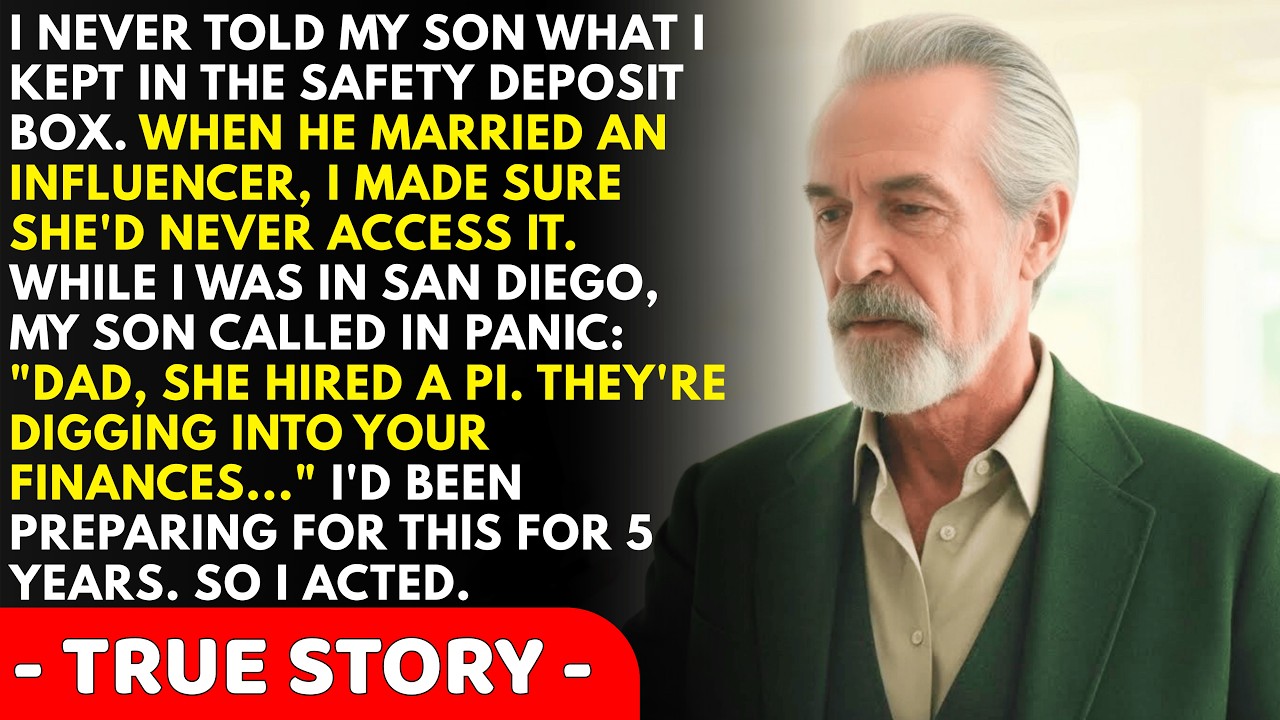 I Never Told My Son About The Safety Deposit Box. When He Married A Gold Digger, She H...