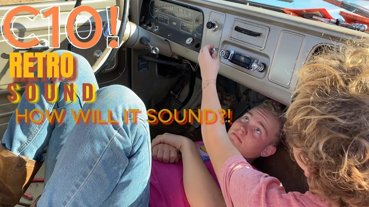 RETROSOUND SPEAKERS FOR THE ‘65 CHEVY C10