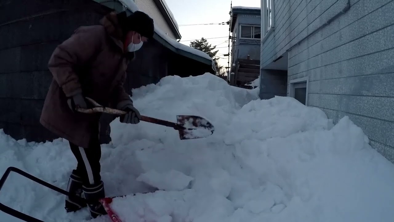 【除雪】屋根の雪下ろしのあとしまつ#13【20230222】