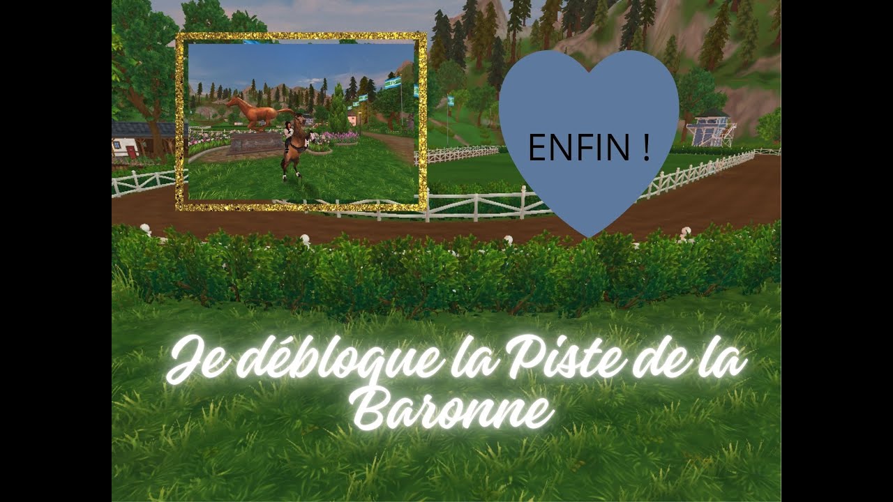 Je débloque la piste de la baronne sur le compte de mon amie !!