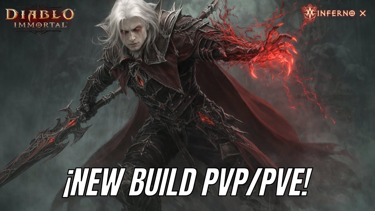 Caballero de Sangre META 🔥 Configuración PVE y PVP ACTUALIZADA | Diablo Immortal