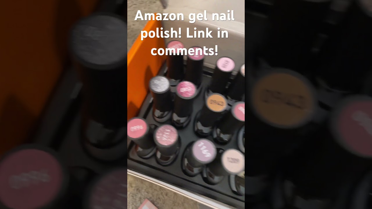 Amazon gel nail polish!