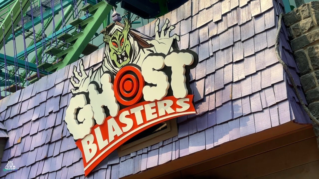 Ghost Blasters - POV - Nickelodeon Universe